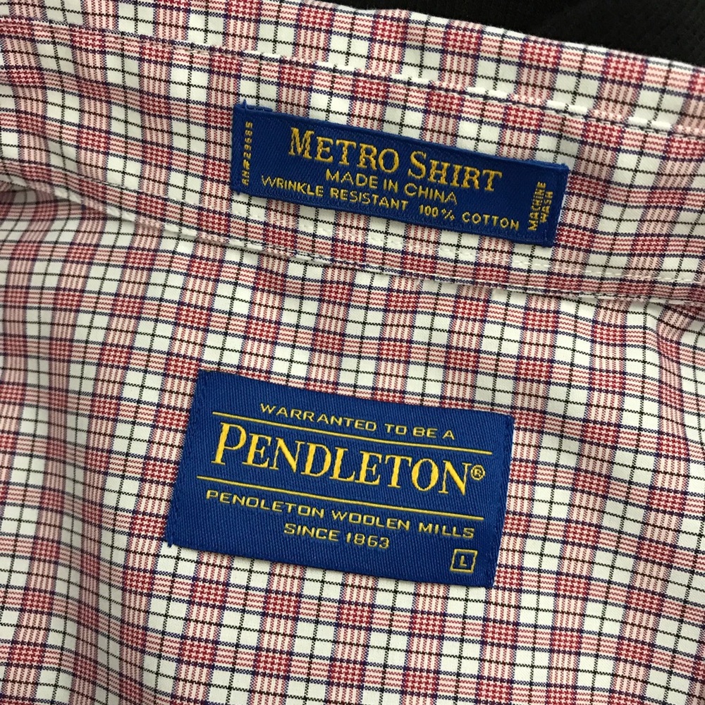 Pendleton Stripes Button Down Shirt - image 4